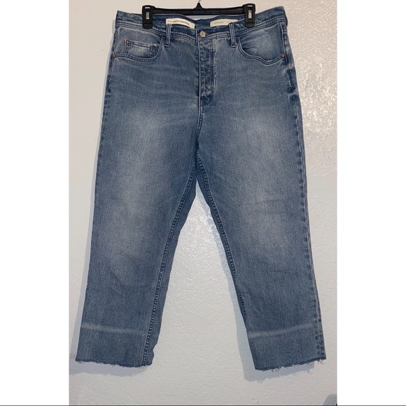 Pilcro & The Letterpress. Boyfriend High Rise Jean - Picture 2 of 12